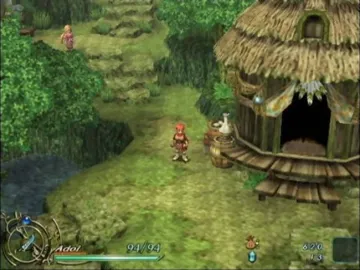 Ys - The Ark of Napishtim screen shot game playing